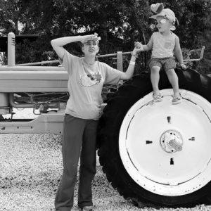 Chris and Mother discover ways to harvest strawberries and vegetables on the farm