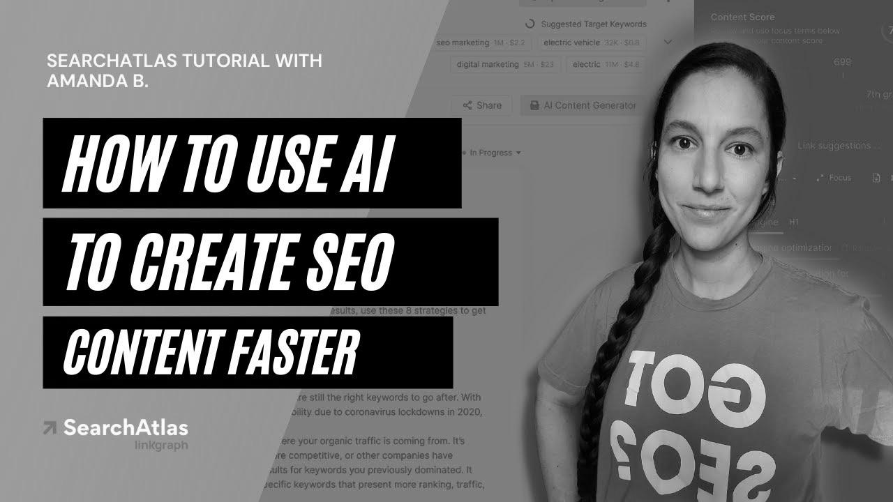How you can Use AI to Create search engine optimization Content material Quicker |  Search Atlas Tutorial
