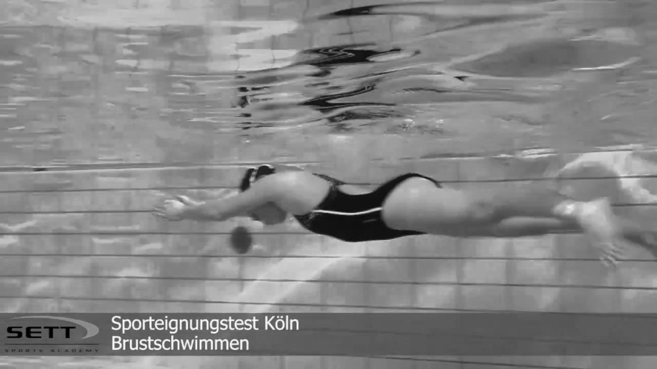 SPORT APPROPRIATION TEST COLOGNE 2015 – SWIMMING CHEST TECHNIQUE