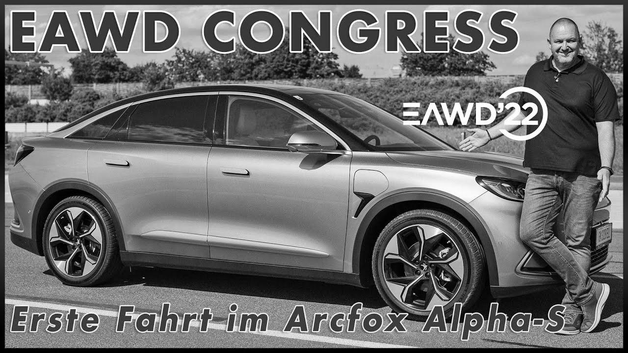 2022 Magna EAWD Congress & check drive in the Arcfox Alpha-s |  Take a look at Technik Allrad E-Auto Overview German