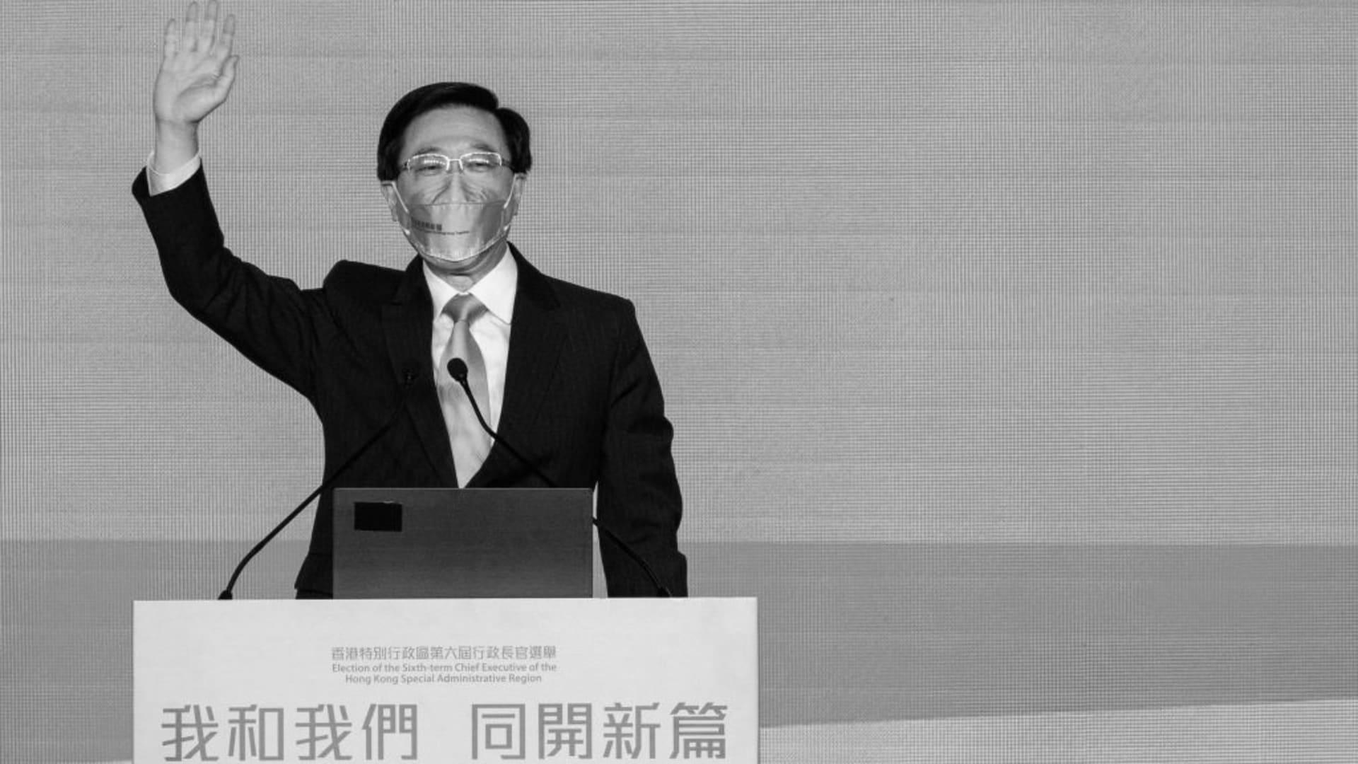 Hong Kong’s subsequent Chief Government can be Beijing loyalist John Lee