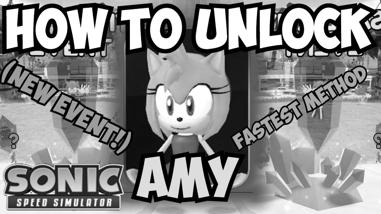 Learn how to Get Amy FAST in Sonic Pace ​​Simulator!  New Updates and Events!