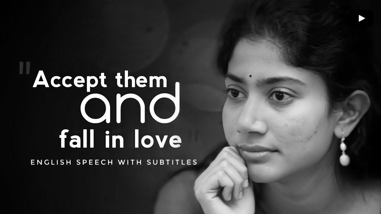 Sai Pallavi’s inspiring words on Colorism |  Motivational speech |  Learn English 2022