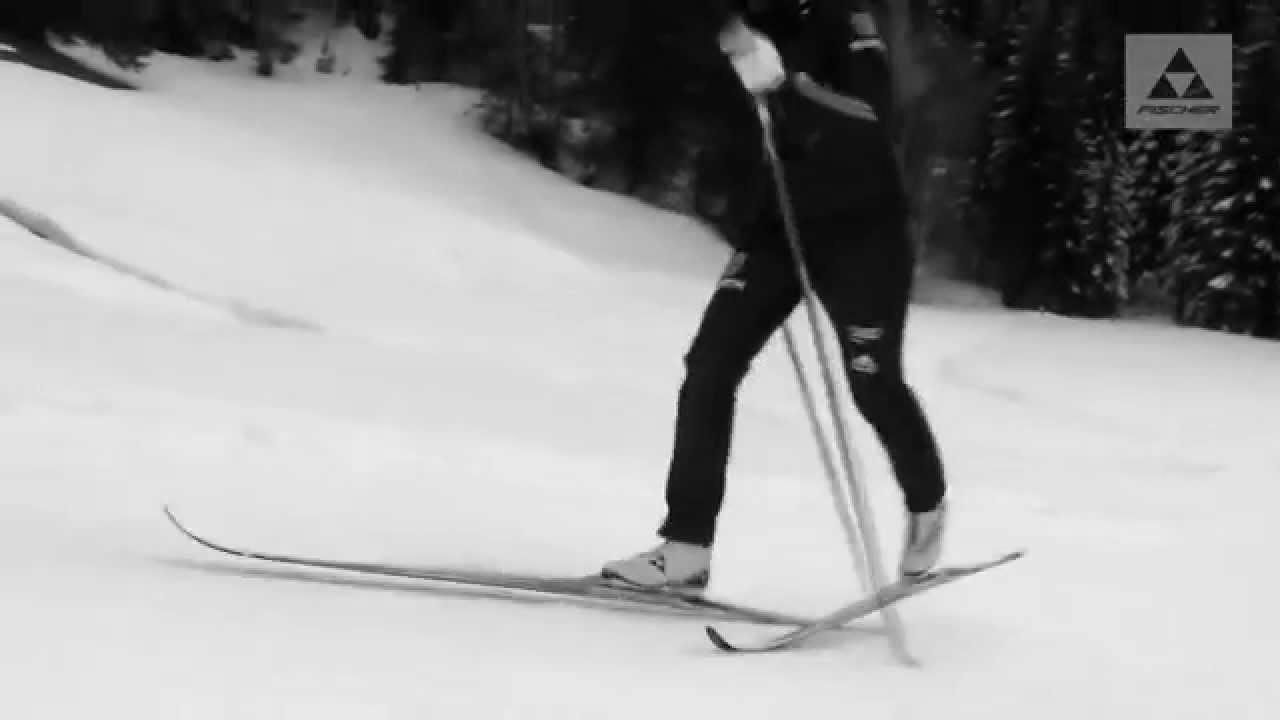 DSV expert tips |  Fishbone step (cross-country skiing – traditional approach)