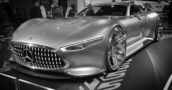 Mercedes Vision AMG Concept wandelt Spiegel in Kameras um – FineAuto