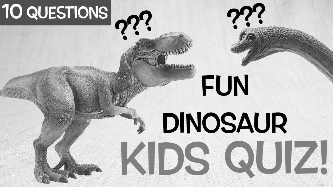 DINOSAUR QUIZ!  |  10 Questions – Be taught About Dinosaurs |  Enjoyable & Academic |  Dinosaurs For Kids