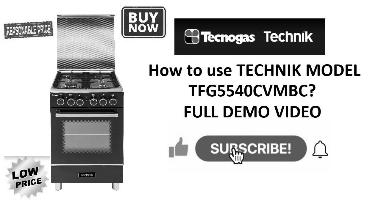 Methods to use TFG5540CVMBC |  50CM Method Cooking Range |  PINAKAMURA NA TECHNIK COOKING RANGE (Tagalog)